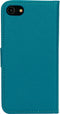 Mobiparts Saffiano Wallet Case Apple iPhone 7/8/SE (2020/2022) Turquoise