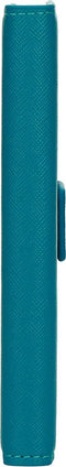 Mobiparts Saffiano Wallet Case Apple iPhone 7/8/SE (2020/2022) Turquoise
