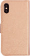 Mobiparts Saffiano Wallet Case Apple iPhone X/XS Copper