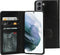 Mobiparts Samsung Galaxy S21 Jade Zwart Boekhoesje - Echt Leder - Magneetsluiting - Bookcase