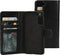 Mobiparts Samsung Galaxy S21 Jade Zwart Boekhoesje - Echt Leder - Magneetsluiting - Bookcase