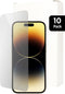 Mobiparts Screenprotector geschikt voor Apple iPhone 14 Plus Apple iPhone 14 Pro Max - Gehard Glas - Anti-bacterieel -