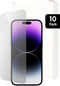 Mobiparts Screenprotector geschikt voor Apple iPhone 14 Pro - Gehard Glas - Anti-bacterieel -