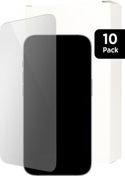Mobiparts Screenprotector geschikt voor Apple iPhone 15 Plus - Gehard Glas - Anti-bacterieel -