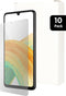 Mobiparts Screenprotector geschikt voor Samsung Galaxy A33 5G - Gehard Glas - Anti-bacterieel -