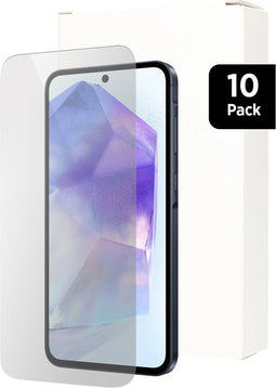 Mobiparts Screenprotector geschikt voor Samsung Galaxy A35 5G Samsung Galaxy A55 - Gehard Glas - Anti-bacterieel -
