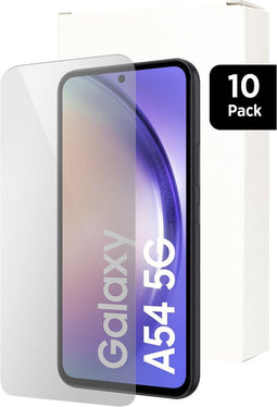 Mobiparts Screenprotector geschikt voor Samsung Galaxy A54 - Gehard Glas - Anti-bacterieel -
