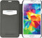 Mobiparts Slim Folio Case geschikt voorSamsung Galaxy S5 Mini - Zwart