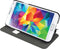 Mobiparts Slim Folio Case geschikt voorSamsung Galaxy S5 Mini - Zwart