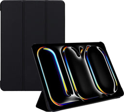 Mobiparts Tablet Stand Case geschikt voor geschikt voor Apple iPad Pro 11 (2024) - Zwart