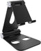Mobiparts Telefoon Standaard | Mobiparts Metal Zwart Verstelbaar