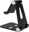 Mobiparts Telefoon Standaard | Mobiparts Metal Zwart Verstelbaar