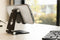 Mobiparts Telefoonhouder Tafel en Bureau - Verstelbaar - Universele Telefoonstandaard - Aluminium - 270 graden verstelbaar - Antislip voetjes - Broekzak formaat - Zwart