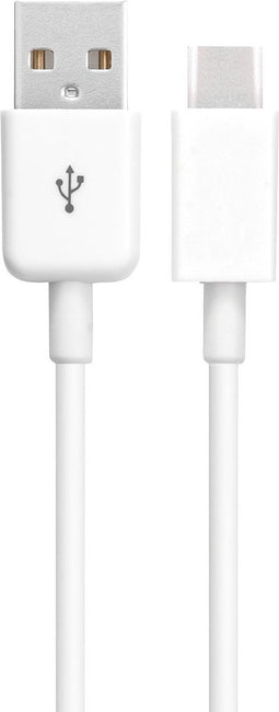 Mobiparts USB-C to USB Kabel 2.4A 25 cm - Wit