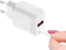 Mobiparts Wall Charger Dual USB-C/USB-A with Lightning Kabel - Wit