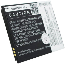 MOBISTEL Cynus F6-batterij als replica van Accucell geschikt voor BTY26188