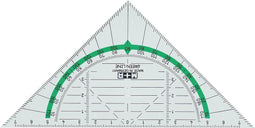 Mobius & Ruppert Geodriehoek M+R 14cm kunsts. - Greenline