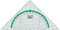 Mobius & Ruppert Geodriehoek M+R 14cm kunsts. - Greenline
