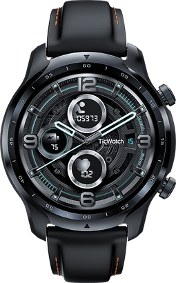 Mobvoi TicWatch Pro 3 GPS Zwart (Oranje, Zwart)