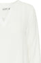 Ichi IHMAIN LS2 - Dames Blouse - V-hals - Maat 36
