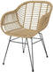 Moda terrasstoel wicker naturel