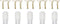 Modelcraft 208290 Accupack bus Tamiya Verguld 1 set(s)