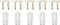 Modelcraft 208290 Accupack bus Tamiya Verguld 1 set(s)