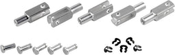 Modelcraft Aluminium Gaffelkop Met binnenschroefdraad M3 5 stuk(s)