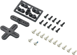 Modelcraft Kunststof servo-arm set Geschikt voor: Futaba servo-armkrans Aantal boorgaten: 3 SR101