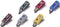 Modelspoor Stekker 2.6 Mm 100 Stuks Met Dwarsgat Grijs