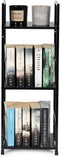 Modern Home industriële loft stijl boekenkast met 3 planken - 80 x 29 x 23,5 cm - Bruin