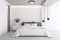 Modern LED ceiling plafond Activejet VERDI Black/Gold 23W