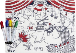 Modern Twist - Kids Mark-Mat Circus + 4 Markers