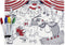 Modern Twist - Kids Mark-Mat Circus + 4 Markers