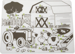 Modern Twist Mark Matz Farm Buddies Placemat - 40 x 32 cm - Roze