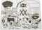 Modern Twist Mark Matz Farm Buddies Placemat - 40 x 32 cm - Roze