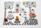 Modern Twist Mark Matz Hide & Seek Placemat - 40 x 32 cm - Wit