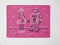 Modern Twist Mark Matz Robot Love Placemat - 40 x 32 cm - Roze