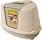 Moderna Flip Hoekkattenbak - Beige - 56 x 45 x 39 cm
