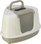 Moderna Flip Hoekkattenbak - Beige - 56 x 45 x 39 cm