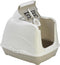 Moderna - Kattenbak - Flip cat Jumbo - Warmgrijs/wit - 41,0x43,9x57,6 cm