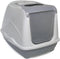 Moderna - Kattenbak - Flip cat Large - Warmgrijs/wit - 37,0x39,0x50,0 cm