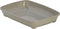 Moderna kittenbak - 37 cm - Kattentoilet - Kittentoilet - Open kattenbak - Lage kattenbak - Warm grijs