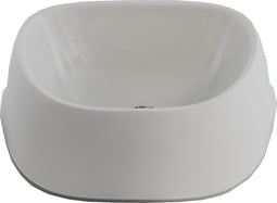 Moderna plastic hondeneetbak Sensi bowl 2200 ml soft wit