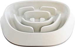 Moderna plastic hondeneetbak Slomo 950 ml soft wit