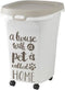 Moderna voercontainer trendy story pet wisdom (38 LTR)