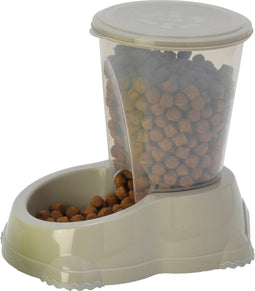 Moderna voerfontein Smart Snacker 1.5 liter warmgrijs