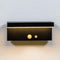 Moderne solar wandlamp buiten zwart met sensor - Hendrick