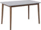 MODESTO - Eettafel - Grijs - 77 x 118 cm - Rubberhout