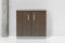 Modulaire draaideurkast Chief 85x90x42cm in Wit met Wit ombouw